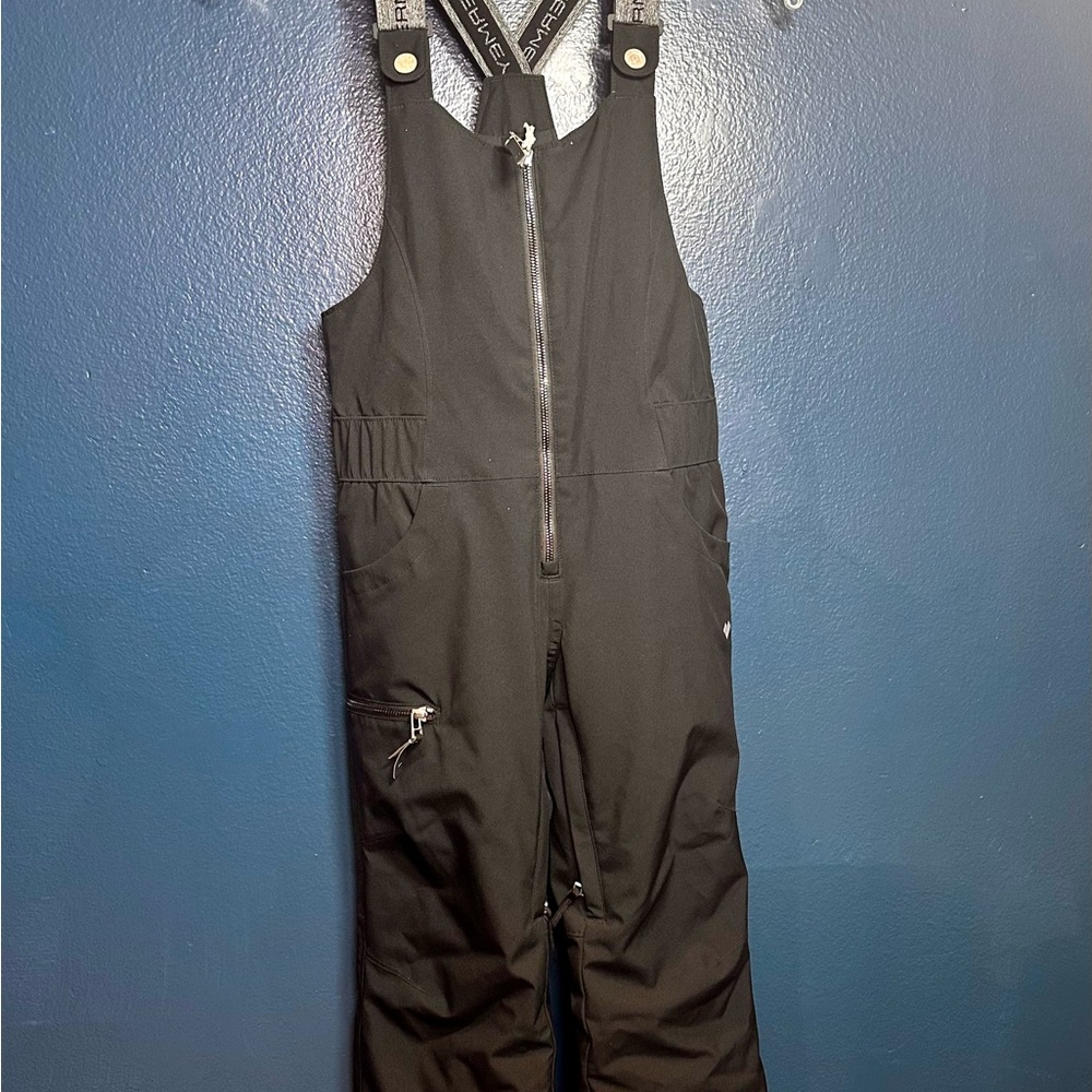 Obermeyer Black Teen Ski Bib